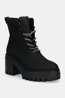Nízké kozačky Calvin Klein Jeans CHUNKY HEELED ZIP BOOT LTH