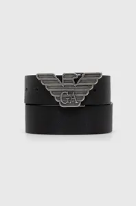 Kožený pásek Emporio Armani