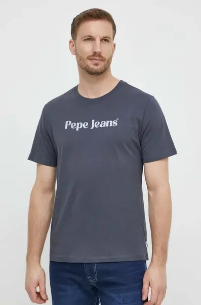Bavlněné tričko Pepe Jeans CLIFTON
