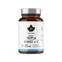 Puhdistamo Triple Zinc 25 mg + Vitamin C 120 kapslí