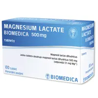 Biomedica MAGNESIUM LACTATE 500 mg 100 tablet