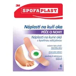 3M Spofaplast 183 Náplasti na kuří oka s kyselinou salicylovou 70x12,5 mm 6 ks