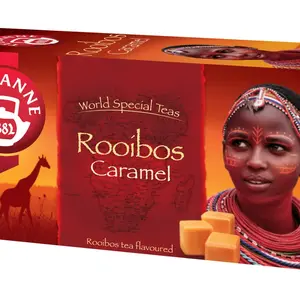 Teekanne Rooibos Caramel čaj porcovaný 20x1,75 g