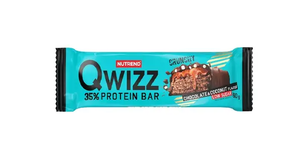 Nutrend Qwizz Protein Bar čokoláda + kokos 60 g