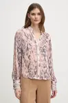 Košile Guess dámská, růžová barva, regular, W5RH16 WDW82