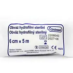 Steriwund Obinadlo hydrofilní pletené sterilní 6 cm x 5 m 1 ks