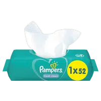 Pampers Fresh Clean vlhčené ubrousky 52 ks