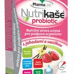 Nutrikaše probiotic s jahodami a vanilkou 3x60 g