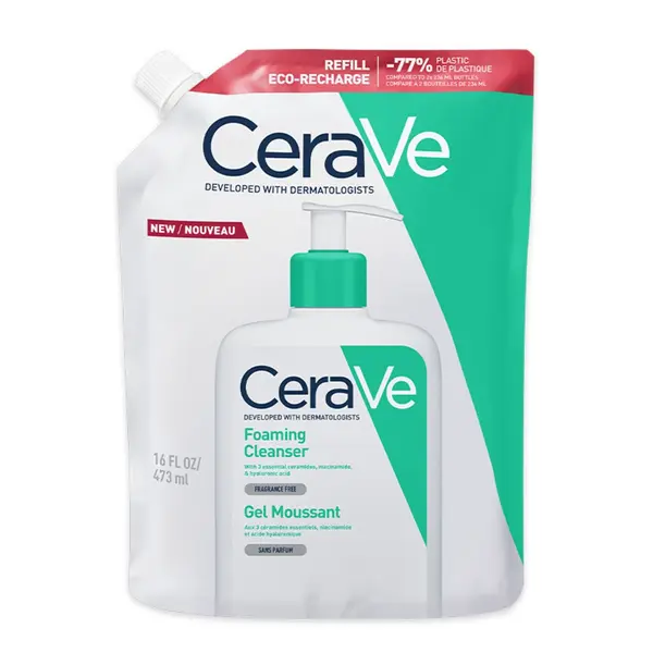 CeraVe Čisticí pěnící gel náplň 473 ml