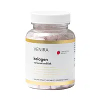 Venira Kolagen ve formě srdíček malina 120 tablet