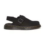 Semišové sandály Dr. Martens Jorge II pánské, černá barva, DM31563001