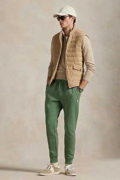 Tepláky Polo Ralph Lauren žlutá barva, 710881518