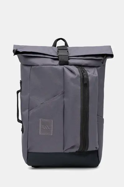 Ruksak adidas šedá farba, veľký, s nášivkou, JM5445