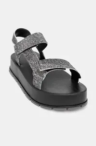 Sandále Melissa FLOWING PLATFORM DENIM