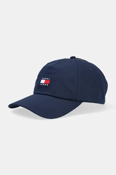 Tommy Jeans čiapka so šiltom dámska bavlnená