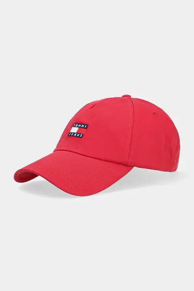 Tommy Jeans čiapka so šiltom pánska bavlnená