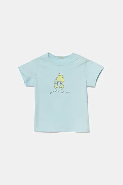 Detské bavlnené tričko United Colors of Benetton