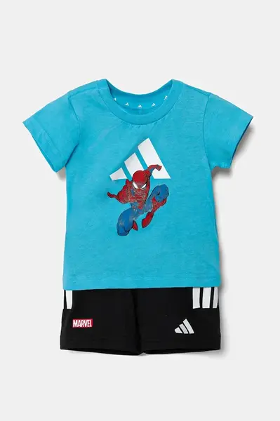 adidas Detská bavlnená súprava adidas MRVL