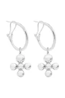 Postriebrené náušnice Lilou Luck