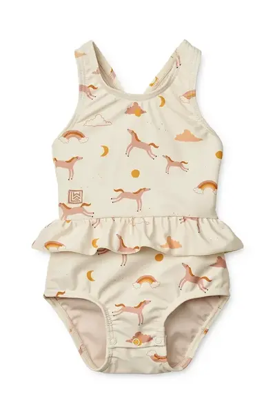 Jednodielne plavky pre bábätká Liewood Amina Baby Printed Swimsuit