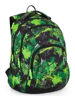 Batoh na notebook Bagmaster LINCOLN 25 A Green/black