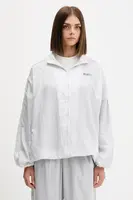 Mikina Puma PUMA x ROSÉ dámská, šedá barva, hladká, 633793