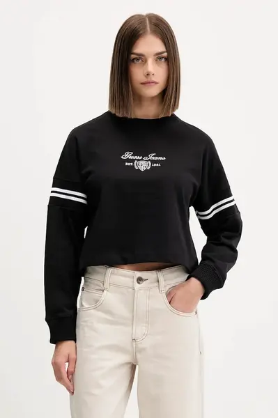 Bavlnená mikina Guess Jeans