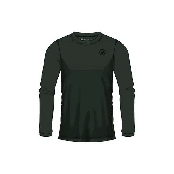 Pánské tričko Virtus Joker LS Tee tmavě zelené, XXL