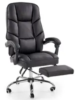 HALMAR Kancelárske kreslo Alvin, čierna