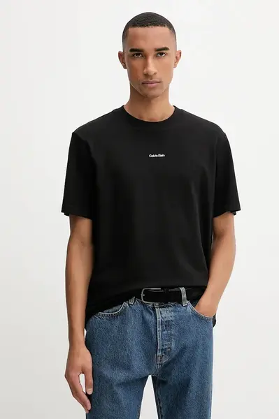 Calvin Klein tričko pánské bavlněné s elastanem