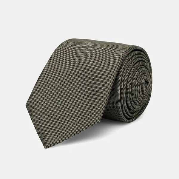 Kravata s prímesou hodvábu BOSS H-TIE CM 7.5 253