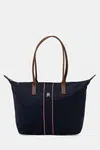 Kabelka Tommy Hilfiger tmavomodrá farba, AW0AW17706