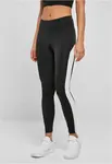 Women's leggings Color Block black/white