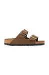 Semišové šľapky Birkenstock Arizona
