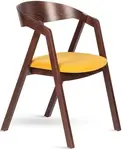 STIMA Jedálenská stolička GURU tm. hnedá látka