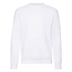 Men's White Sweatshirt Set-in Sweat Fruit of the Loom