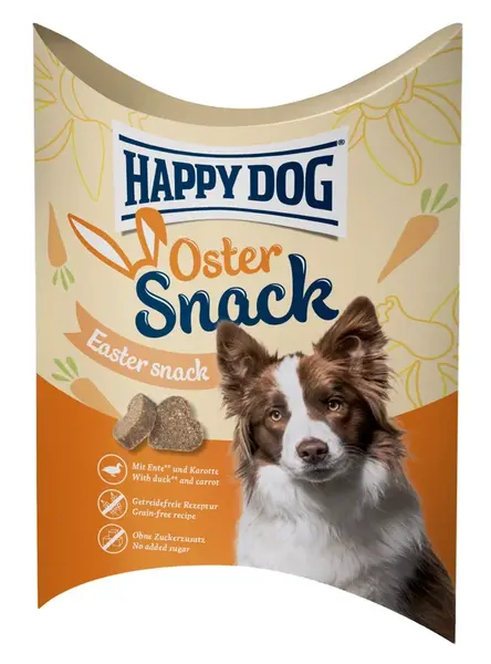 Happy Dog Oster Snack Velikonoční pamlsek pro psy - kachna 100 g
