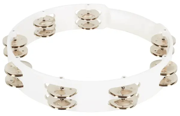 Latin Percussion Aspire Tambourine White