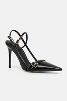 Kožené lodičky Steve Madden Deagan černá barva, 11003884