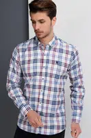 G663 DEWBERRY MEN'S SHIRT-NAVY BLUE