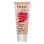 Lirene Vitamin E High-Coverage Liquid Foundation fluidný make-up proti nedokonalostiam pleti 25 Tanned 30 ml