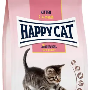 Happy Cat Kitten Land Geflügel - Drůbež 1,3 kg
