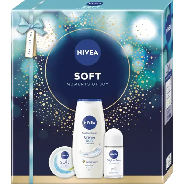 NIVEA Soft Moments of Joy dárková sada pro jemnou a hladkou pokožku