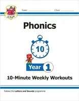 KS1 Year 1 English Phonics 10-Minute Weekly Workouts - CGP Books