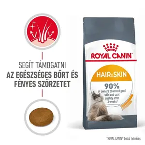 Royal Canin Hair & Skin Care - granule pre dospelé mačky pre lepšiu srsť a zdravú kožu 400 g