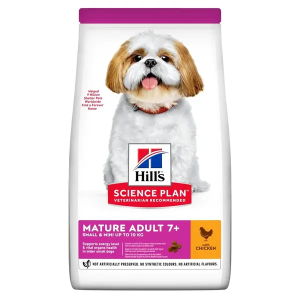 Hill's Science Plan Mature Adult 7+ Small & Mini krmivo pre psov 3 kg