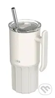 Nerezový termohrnček so slamkou Umi Ivory 720 ml
