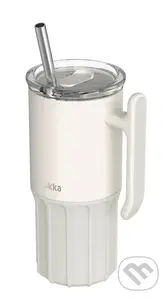 Nerezový termohrnček so slamkou Umi Ivory 720 ml