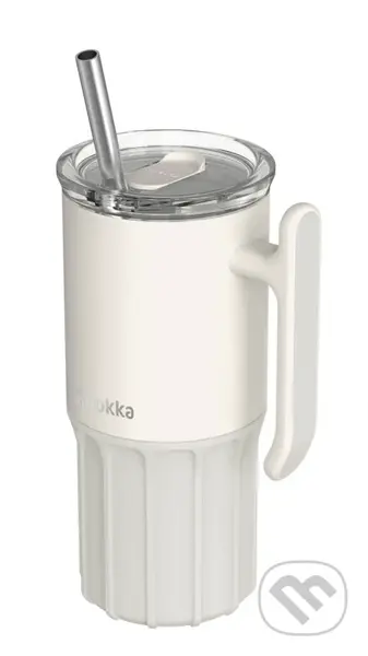 Nerezový termohrnček so slamkou Umi Ivory 720 ml