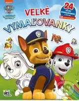 Veľké maľovanky: Labková patrola - kniha z kategorie Omalovánky